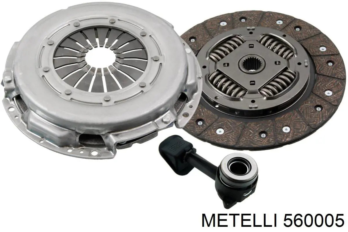 Робочий циліндр зчеплення в зборі з витискним підшипником 560005 Metelli