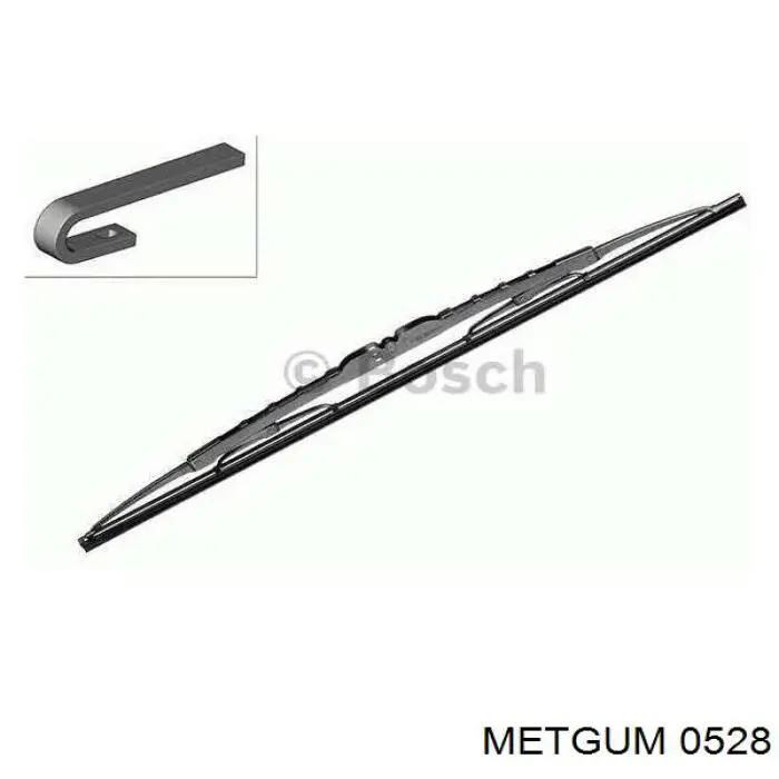 0528 Metgum Сайлентблок задньої тяги