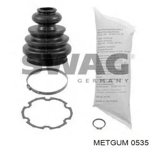 Сайлентблок заднього важеля Metgum 0535 ціна, від 6.98 USD