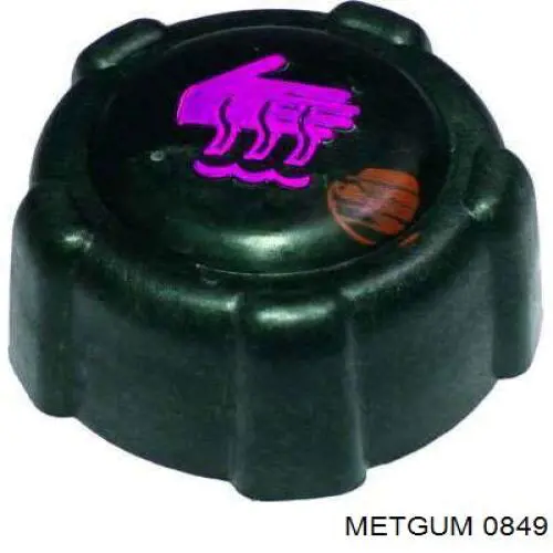 0849 Metgum Втулка амортизатора заднього