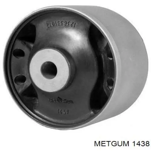 Подушка (опора) двигуна, права (сайлентблок) METGUM 1438