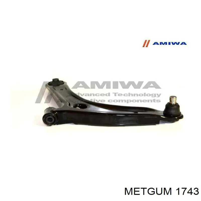 Купити 1743 Metgum Сайлентблок заднього нижнього важеля