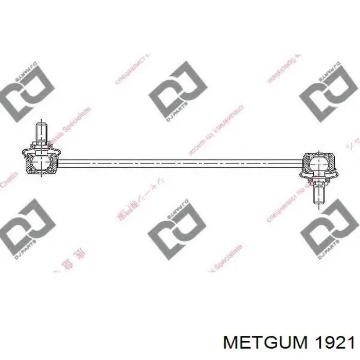 Купити 1921 Metgum Пильник стійки стабілізатора переднього
