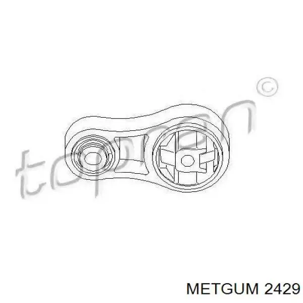 MG2429 Metgum Сайлентблок кронштейна верхньої подушки двигуна