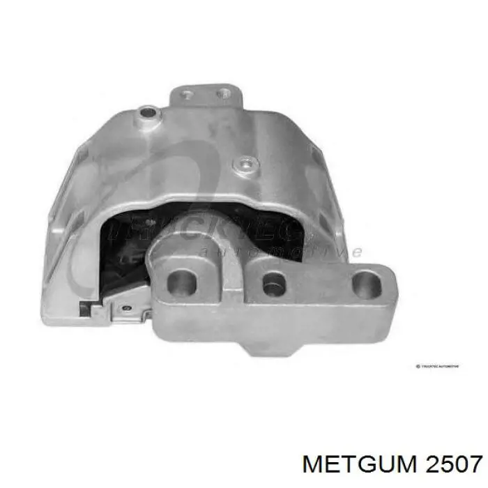 Сайлентблок нижнього важеля передньої підвіски Metgum 2507 ціна, від 7.66 USD