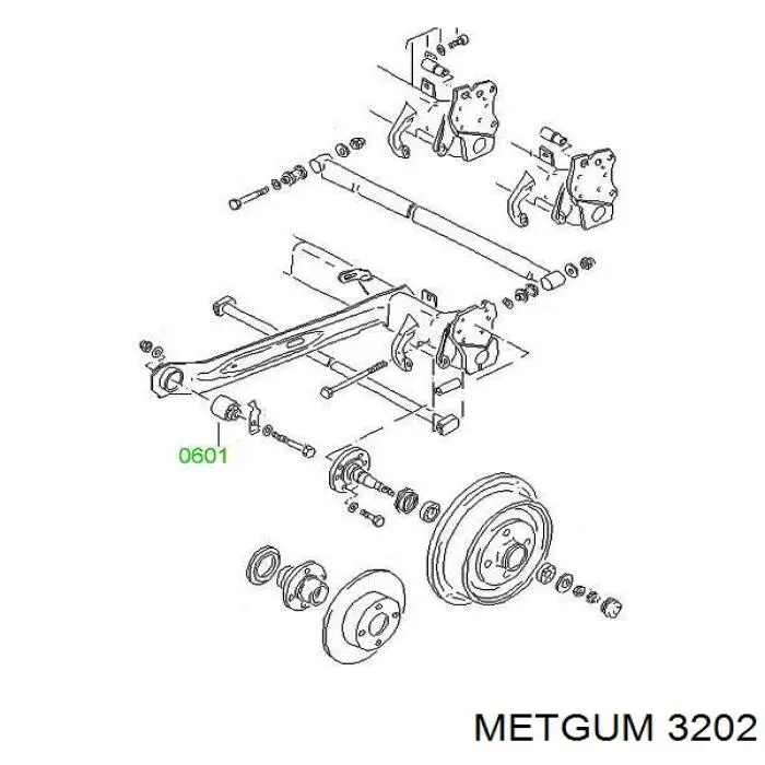 Подушка стабілізатора Polycraft LD0104 ціна, від 0.56 USD