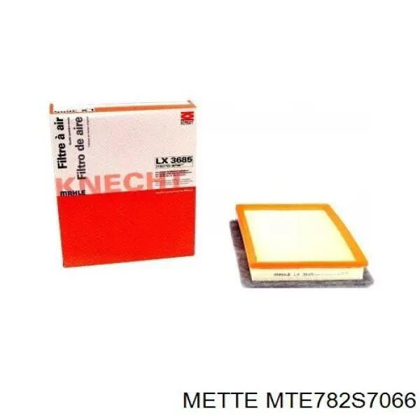 Свічки запалювання Mette MTE782S7066