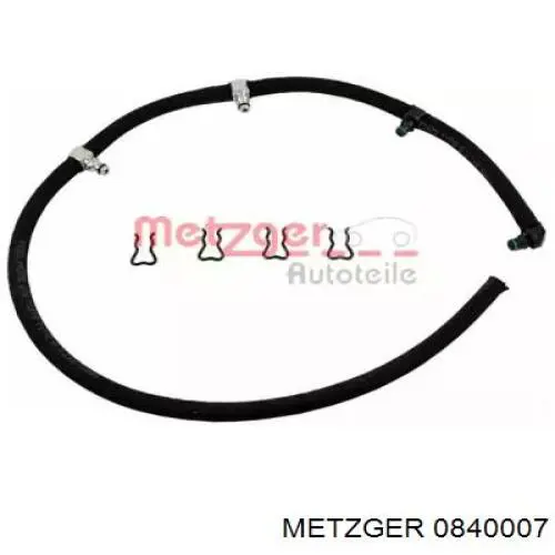Трубка паливна, зворотня від форсунок Metzger 840007 ціна, від 28.53 USD