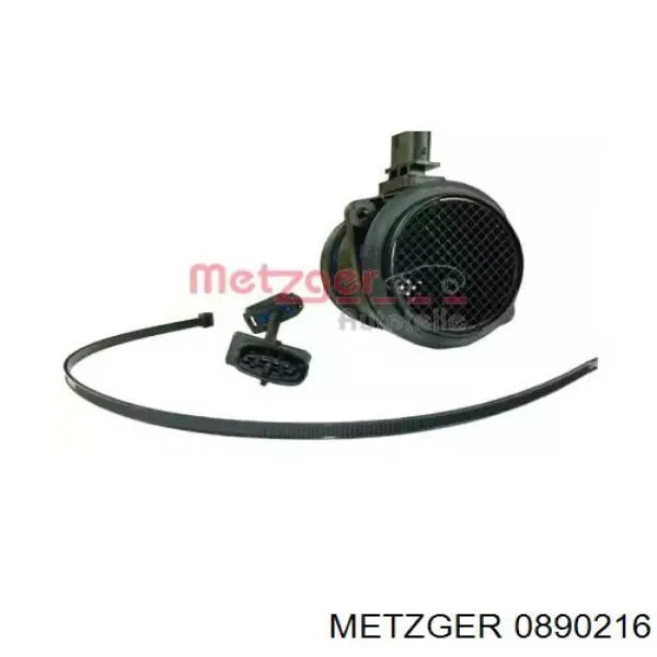 0890216 Metzger датчик потоку (витрати повітря, витратомір MAF - (Mass Airflow))