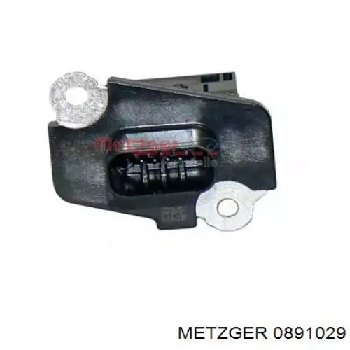 0891029 Metzger датчик потоку (витрати повітря, витратомір MAF - (Mass Airflow))