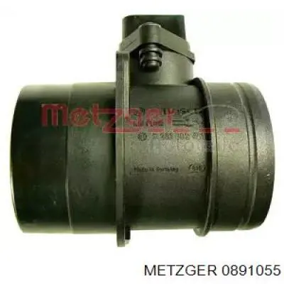 0891055 Metzger датчик потоку (витрати повітря, витратомір MAF - (Mass Airflow))