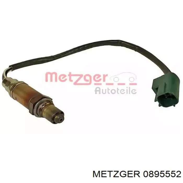 Купити 0895552 Metzger Лямбда-зонд, датчик кисню після каталізатора