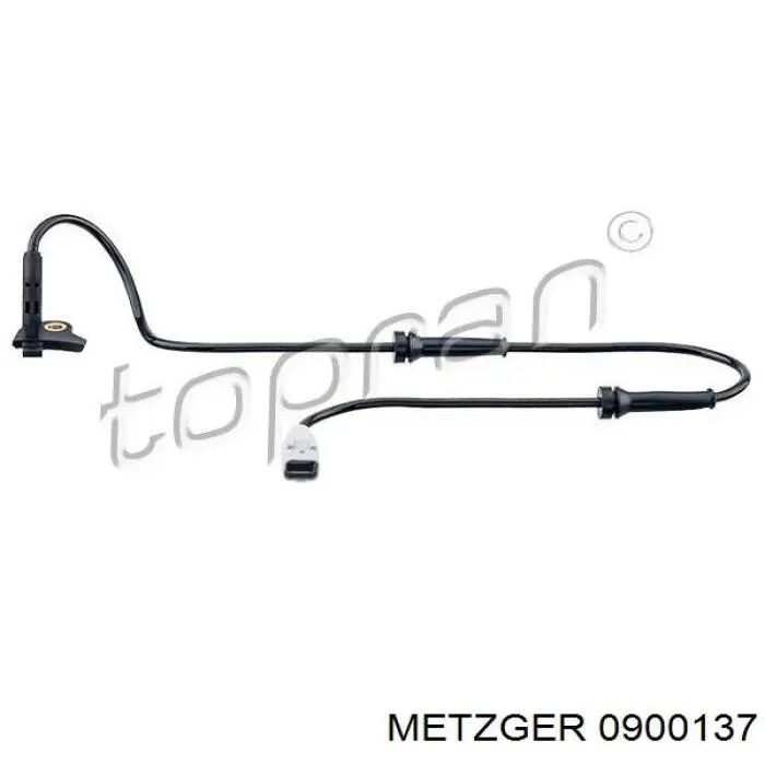 Датчик ABS передній Metzger 0900137 ціна, від 16.57 USD