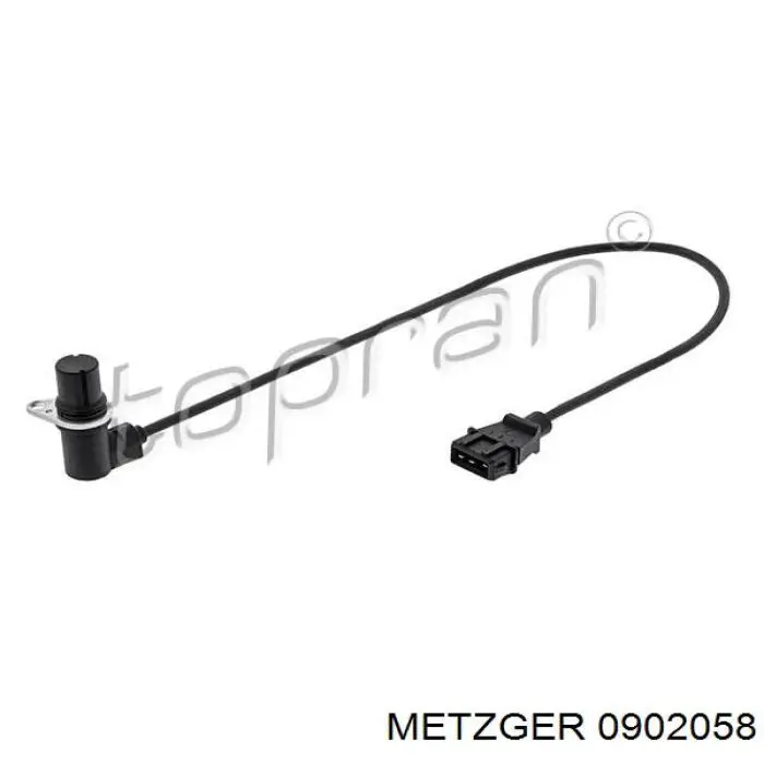 Купити 0902058 Metzger Датчик положення (оборотів) коленвалу