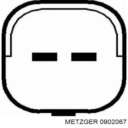 0902067 Metzger датчик положення (оборотів коленвалу)