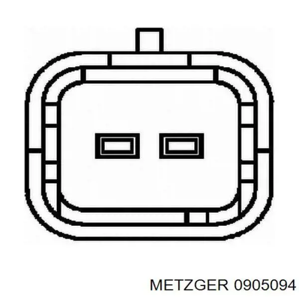 0905094 Metzger датчик температури охолоджуючої рідини