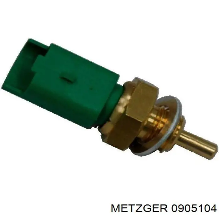 0905104 Metzger Датчик температуры охлаждающей жидкости (Зеленый)
