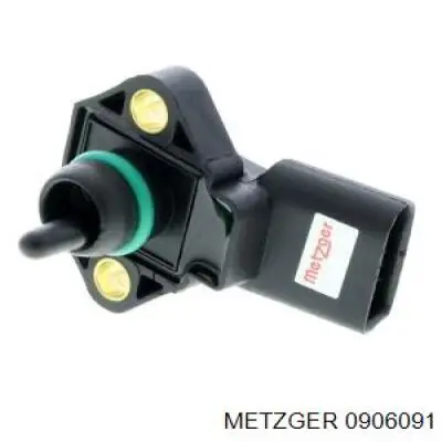 0906091 Metzger датчик тиску наддуву (датчик нагнітання повітря в турбіну)