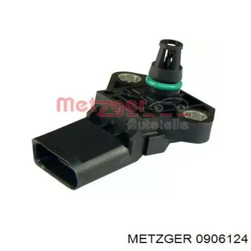 0906124 Metzger датчик тиску наддуву (датчик нагнітання повітря в турбіну)