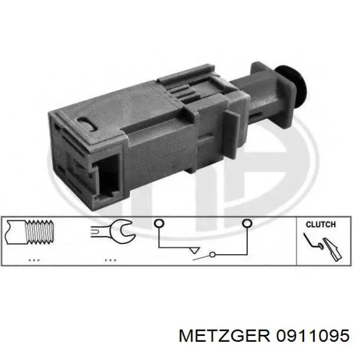 Датчик включення зчеплення Bosch 280130093 ціна, від 8.87 USD