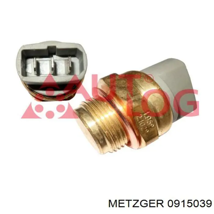 0915039 Metzger термо-датчик включення вентилятора радіатора