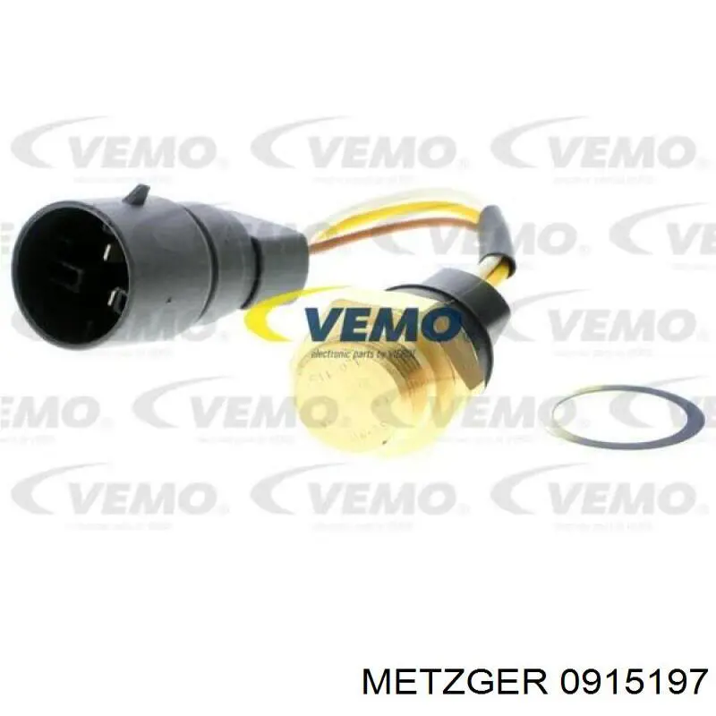 Датчик включення вентилятора радіатора Metzger 0915197