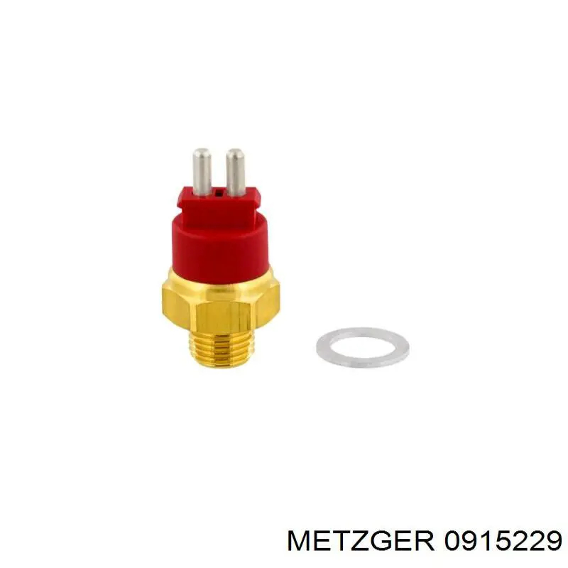 0915229 Metzger термо-датчик включення вентилятора радіатора