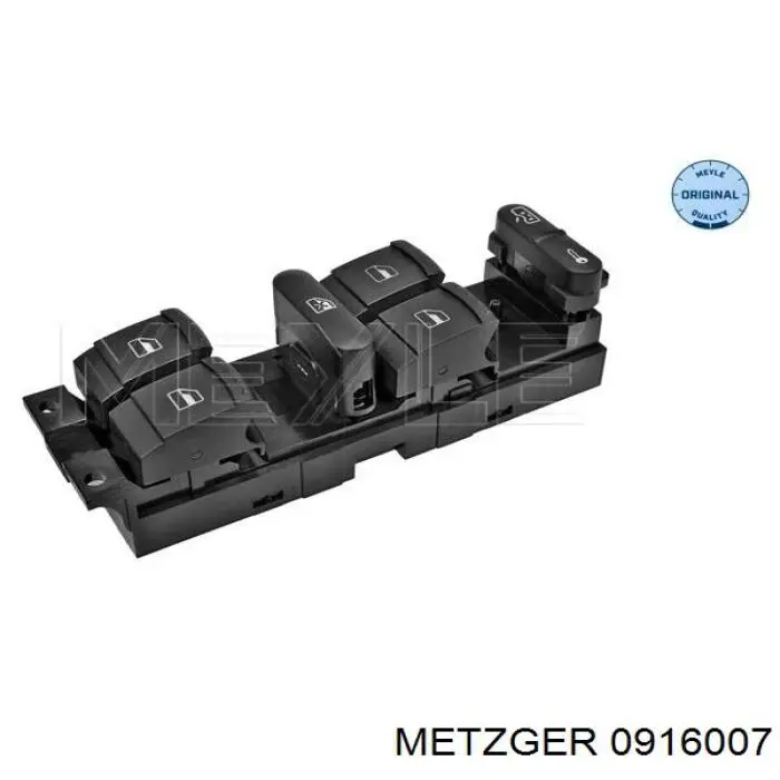 0916007 Metzger кнопковий блок керування склопідіймачами передній лівий