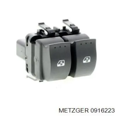 0916223 Metzger кнопковий блок керування склопідіймачами передній лівий