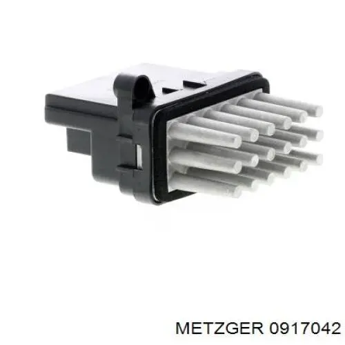 0917042 Metzger резистор (опір пічки, обігрівача салону)
