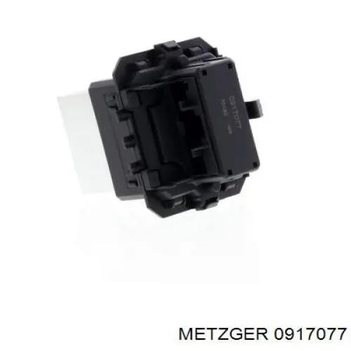 0917077 Metzger резистор (опір пічки, обігрівача салону)