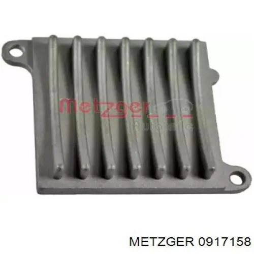 0917158 Metzger резистор (опір пічки, обігрівача салону)
