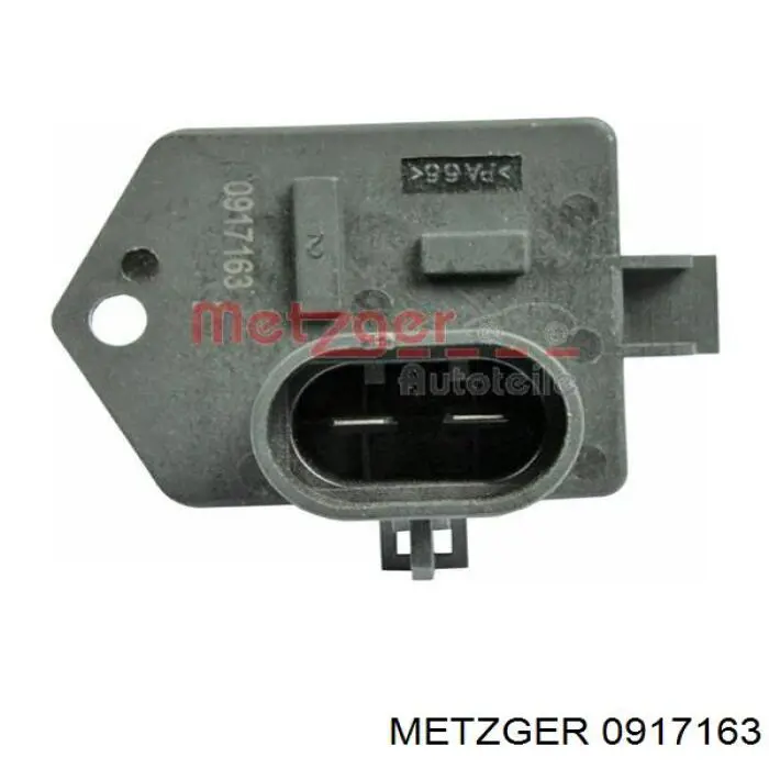 0917163 Metzger резистор (опір пічки, обігрівача салону)
