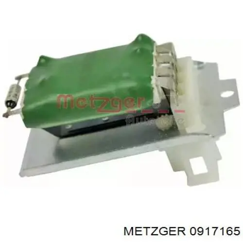 0917165 Metzger резистор (опір пічки, обігрівача салону)