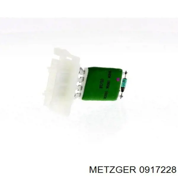 0917228 Metzger резистор (опір пічки, обігрівача салону)
