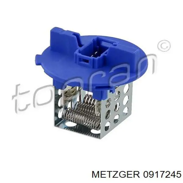 0917245 Metzger резистор (опір пічки, обігрівача салону)