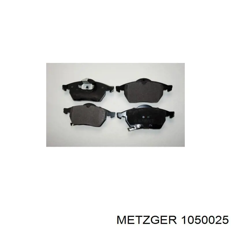 1050025 Metzger монтажний комплект задніх барабанних колодок