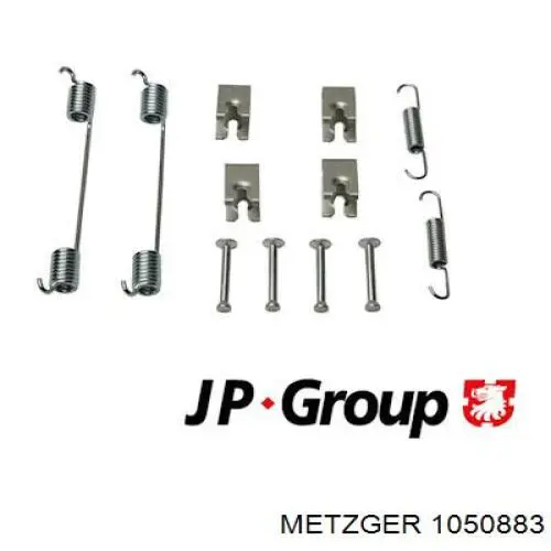 Ремкомплект задніх гальм 1264003410 JP Group