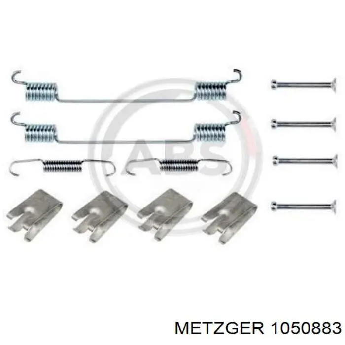 Ремкомплект задніх гальм Maxgear 270547 ціна, від 7.31 USD
