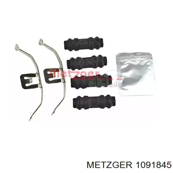 Купити A0009934607 Mercedes Комплект пружинок кріплення дискових колодок, передніх