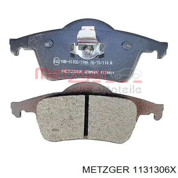 Ремкомплект переднього супорту 1131306X Metzger