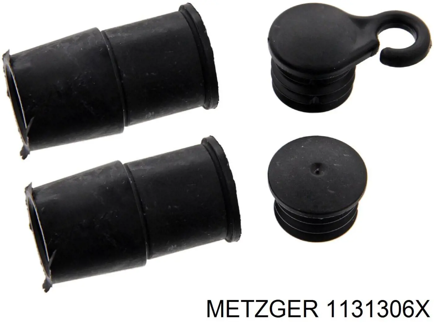 1131306X Metzger ремкомплект супорту гальмівного переднього