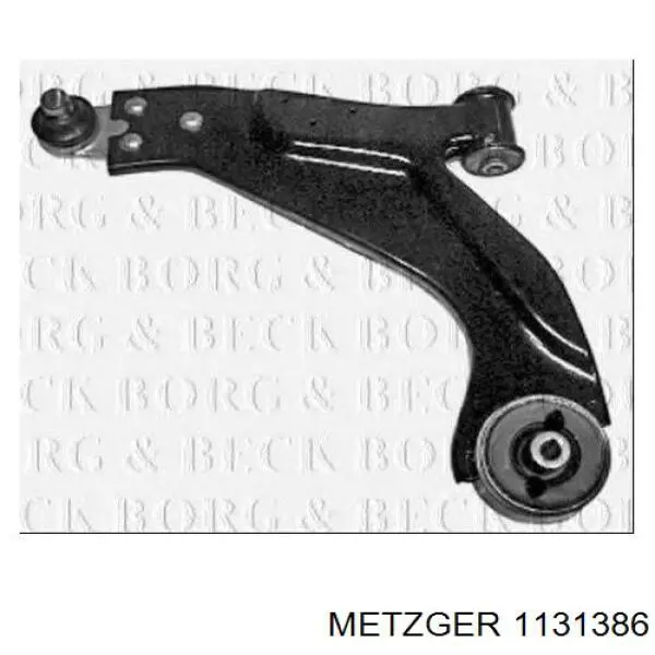Z1386 Metzger ремкомплект супорту гальмівного переднього