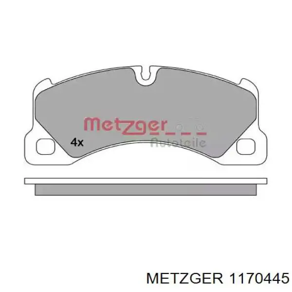 MKD1452 Friction Master колодки гальмівні передні, дискові
