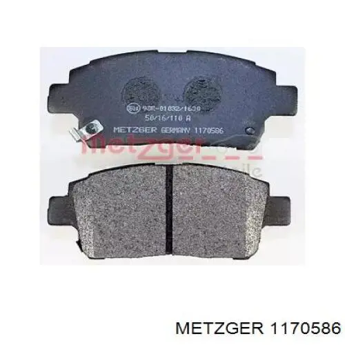 Купити P83097 Brembo Колодки гальмівні передні, дискові