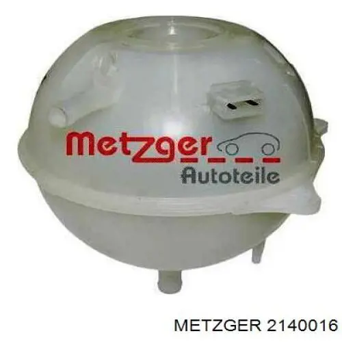 2140016 Metzger бачок системи охолодження, розширювальний