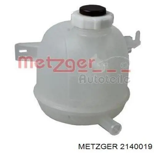 2140019 Metzger бачок системи охолодження, розширювальний