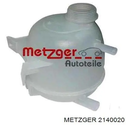 2140020 Metzger бачок системи охолодження, розширювальний