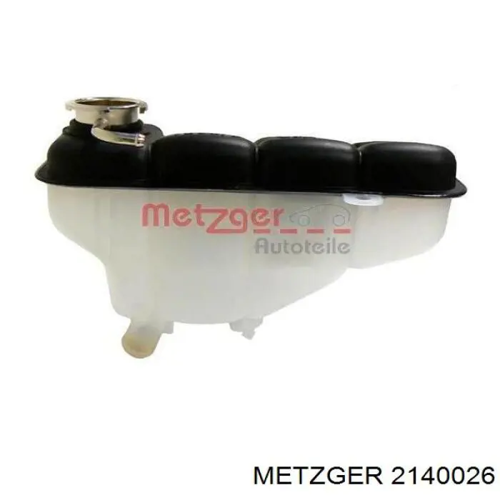 2140026 Metzger бачок системи охолодження, розширювальний