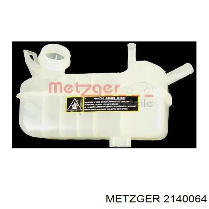 2140064 Metzger бачок системи охолодження, розширювальний